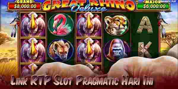 Link RTP Slot Pragmatic Hari Ini Great Rhino Deluxe